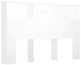 Κεφαλάρι Με Αποθηκευτικό Χώρο Λευκό 160 x 19 x 103,5 εκ. - Λευκό