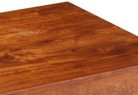vidaXL Γραφείο 110x50x76 εκ. Μασίφ Ξύλο Ακακίας/Μελί Φινίρισμα