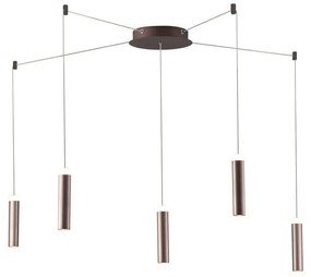 Φωτιστικό Οροφής Led-Candle-PL5 4000K 1900lm Bronze Luce Ambiente Design Aluminium