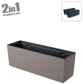 ΖΑΡΝΤΙΝΙΕΡΑ (2 ΣΕ 1) ΜΟΚΚΑ URBI CASE 58x18x19.5cm 5/10ΚΙΒ - 09-DUC600-7529U - 09-DUC600-7529U