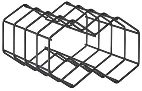 Κάβα Ποτών Μεταλλική 3 Θέσεων Rocks 29718 22,8x19,5x11,4cm Black Zone Denmark Μέταλλο