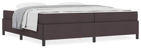 vidaXL Κρεβάτι με ελατήρια Καφέ 200 x 200 cm