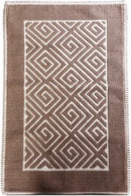 LABYRINTH BROWN ΧΑΛΙ 90% COTTON/10% POLYESTER 60Χ100ΕΚ