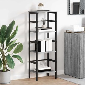 vidaXL Ράφι Βιβλίων 3 επιπέδων 40 x 29,5 x 115 εκ Επεξεργασμένο Ξύλο