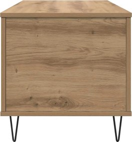 vidaXL Τραπεζάκι σαλονιού artisan δρυς 90 x 44.5 x 45 εκ.