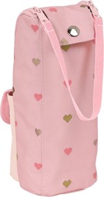 Κασετίνα Glow Lab Hearts Ροζ (6 x 21 x 6 cm)