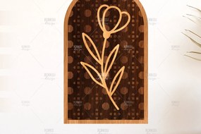 Intra απο ξύλο plywood 3mm-4mm πάχος – Wall Art, Wall Art, Βοτανική Δίασταση 40x30 cm INTRAFABR-124968581