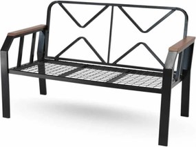 Σετ Κήπου Μαύρο / Λευκό GREFU 120x58x78