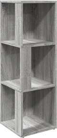 vidaXL Corner Cabinet 33 x 33 x 100 cm Engineered wood Γκρι Sonoma