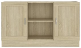 vidaXL Μπουφές Χρώμα Sonoma Δρυς 120 x 30,5 x 70 εκ. από Επεξ. Ξύλο