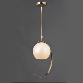 Φωτιστικό Κρεμαστο Aca DCR17501P IPARELLE Χρυσό Χρώμα (Gold Coloured)