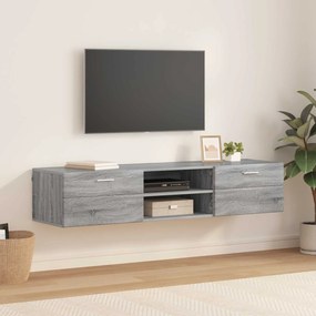 vidaXL Ξύλινο Ντουλάπι 150 x 39 x 30 εκ Γκρίζο Σονομα
