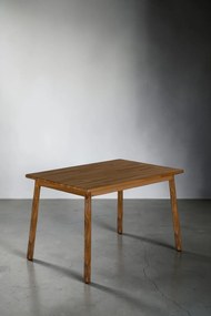 Stewehome Τραπέζι Μασίφ Καρυδιάς Ξύλινο 115x80x74.5 cm
