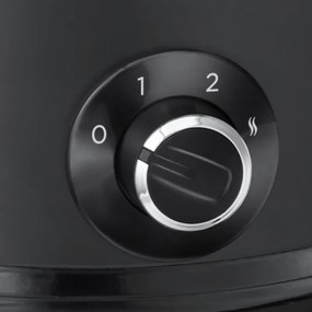 Ηλεκτρική Γάστρα Russell Hobbs 24180-56 Επίστρωση σκόνης ματ μαύρης κιμωλίας, 3,5 λίτρα, Κεραμικό δοχείο, 3 προγράμματα, Μαύρο