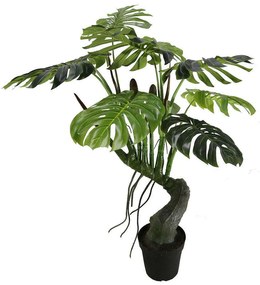 Τεχνητό Δέντρο Monstera Deliciosa 8760-6 75x70x140cm Green Supergreens Πολυαιθυλένιο