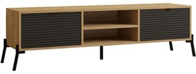 Έπιπλο Τηλεόρασης Nost 835PUQ3079 160x40x41cm Oak-Anthracite