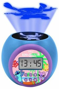 Ξυπνητήρι Ραδιόφωνο με Προβολέα LCD Lexibook Stitch