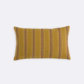 Ορθογώνια μαξιλαροθήκη με ρίγες από βαμβάκι, OSWALD