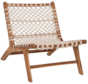 Intrahome ΠΟΛΥΘΡΟΝΑ RENNES .01 ΤΕΑΚ ΞΥΛΟ NYLON ΣΧΟΙΝΙ ΛΕΥΚΟ 65x77x68Υεκ. intraho-1645849