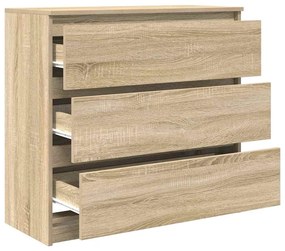 vidaXL Ντουλάπι Sonoma δρυς 80x35x76 εκ. Επεξεργασμένο Ξύλο