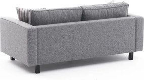 2-Seat Sofa Kale Linen - Grey Grey