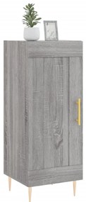 vidaXL Ντουλάπι Γκρι Sonoma 34,5x34x90 εκ. από Επεξεργασμένο Ξύλο