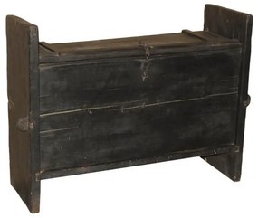 Διακοσμητικό Κουτί Μπαούλο Μαύρο 109cm Enok 076-531-00 Affari Of Sweden-076-531-00-Μαύρο 076-531-00