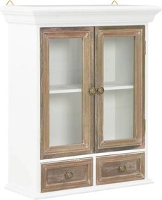 vidaXL Ντουλάπι Τοίχου Λευκό 49 x 22 x 59 εκ. από Επεξεργασμένο Ξύλο