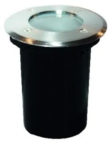 Σποτ Δαπέδου Εξ.Χώρου Νο7371 GU10 35W INOX Ασημί HI7371 ACA-HI7371-Ασημί HI7371