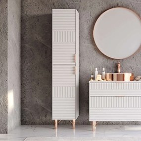 Στήλη Μπάνιου Fiore 3CFIO035WHM 35x35x176,5cm White Mdf