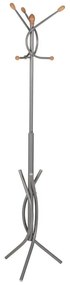 Καλόγερος 7 Σημείων Κρέμασης HM9575.40 41x41x176cm Μεταλλικός Silver Metal