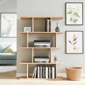 Βιβλιοθήκη Δρυς EDEFRE 90x25x127.4