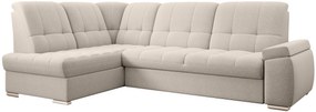 Γωνιακός καναπές Dorro-Ekrou-Αριστερή