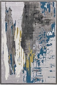 Χαλί Gabrielle 401X/Q13 Anthacite-Petrol Carpet Couture 195X280cm