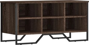 vidaXL Παπουτσοθήκη Καφέ Δρυς 90x38x45,5 εκ. από Επεξεργ. Ξύλο