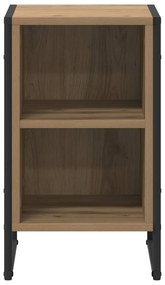 vidaXL Κομοδίνο 2 pcs Καρυδιά Χειροποίητης Εργασίας 39.5 x 30 x 50 εκ