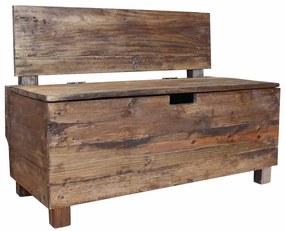 vidaXL Πάγκος 86 x 40 x 60 εκ. από Μασίφ Μαόνι