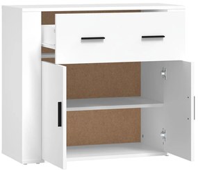 vidaXL Ντουλάπι Λευκό 80 x 33 x 70 εκ. από Επεξεργασμένο Ξύλο