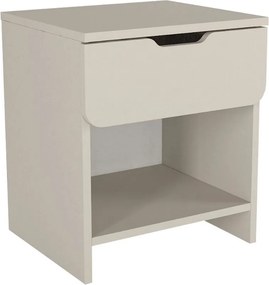 Κομοδίνο Mida Megapap χρώμα sandstone 45x40x52εκ.