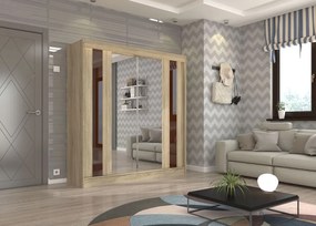 Ντουλάπα Nabi 200 συρόμενη-Drus-Kafe