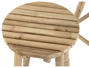 Σετ Τραπέζι με 2 Καρέκλες Home ESPRIT Bamboo 50 x 50 x 105 cm