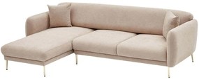 Καναπές Γωνιακός (Αριστερή Γωνία) Simena 825BLC2831 266x133x80cm Beige