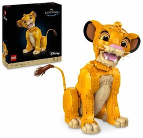 Παιχνίδι Kατασκευή Lego Disney Classic 43247 Simba, the Young Lion King Πολύχρωμο 1445 Τεμάχια