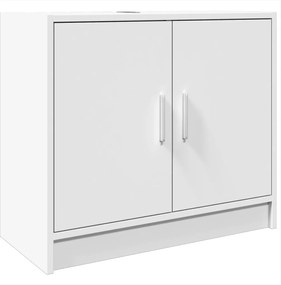 vidaXL Ντουλάπι Νιπτήρα Λευκό 63x29x55 εκ. Επεξ. Ξύλο