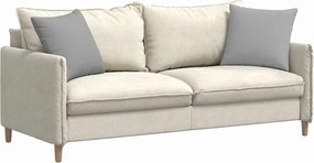 vidaXL Μαξιλάρι Καναπέ 2 pcs Σκίουρος Γκρί 45 x 45 cm ύφασμα