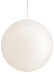 Κρεμαστό Φωτιστικό Οροφής 1xΕ27 Λευκό Φ40cm Sferis LL7140 Zafferano -LL7140-Λευκό LL7140