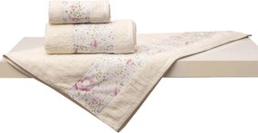 Σετ 2 Πετσέτες 50x100, 70x140 3002 Ivory σε Απλή Συσκευασία