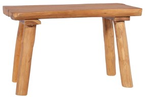 vidaXL Πάγκος Κήπου 80 εκ. από Μασίφ Ξύλο Teak