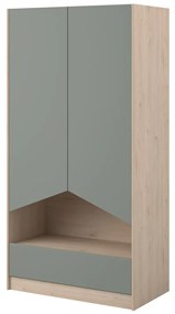 Ντουλάπα Shield δίφυλλη-Prasino