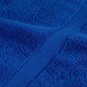 vidaXL Πετσέτες Premium SOLUND 4 τεμ. Μπλε 100x200 εκ. 600 γρ./μ²